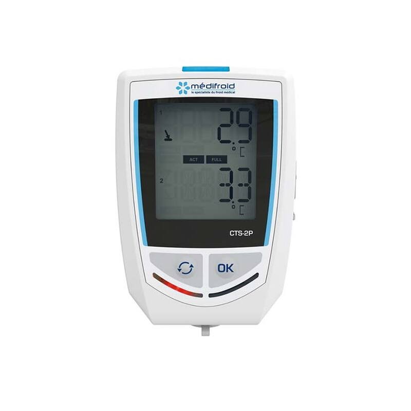 Enregistreur Température CTS2P – 2 sondes, haute précision - Médifroid
